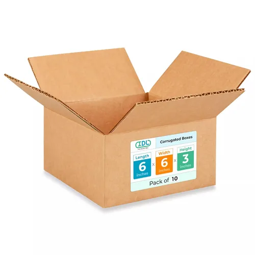 Miniatura 36 de IDL Packaging Paquete de 5 cajas de envío altas de 8 x 8 x 48 pulgadas, extra resistentes de 200 libras frente a caja regular, cajas de mudanza
