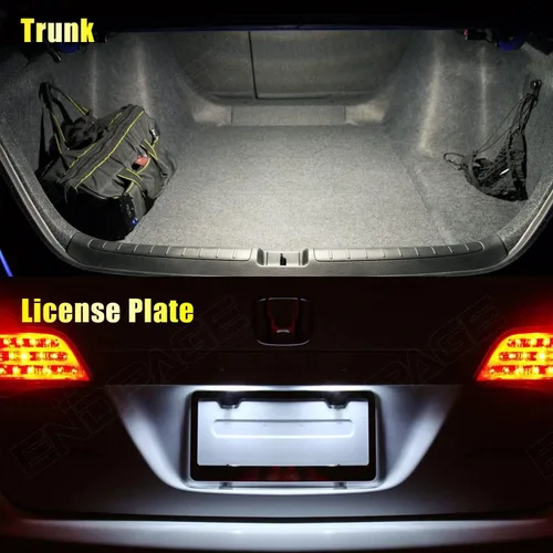 Miniatura 5 de Avalon - Kit de 13 luces LED para interiores Toyota Avalon 2013 2014 2015 2016 2017 2018 blanco 6000K paquete de iluminación LED interior + luces