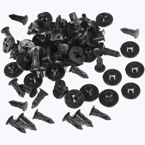 Miniatura 7 de Lantee 10 clips de retención de guardabarros tipo empuje de 0.315 in 01553-09321 aptos para Nissan y aptos para Infiniti