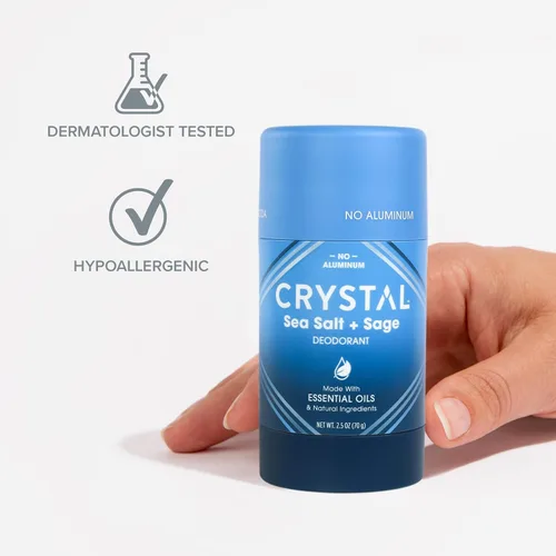 Miniatura 6 de CRYSTAL - Desodorante natural de magnesio en barra sólida, desodorante sin aluminio no irritante para hombres o mujeres, combate de forma segura