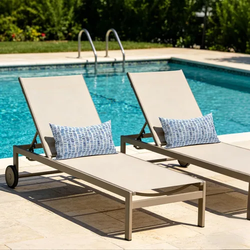 Miniatura 734 de Juego de 2 almohadas para exteriores de 16 x 16 pulgadas, repelentes al agua con interiores, para muebles de patio, hogar, jardín, geometría bohemia