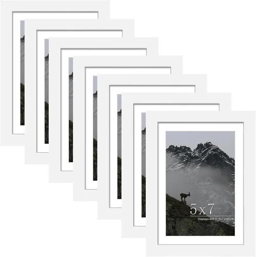 Miniatura 10 de Picrit Marco negro para póster de 24 x 34 pulgadas, paquete de 7 unidades, para fotos de 20 x 30 pulgadas con paspartú o de 24 x 34 pulgadas sin