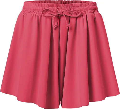 Miniatura 4 de Pantalones cortos fluidos con diseño de mariposa para niñas, pantalones cortos deportivos para niños pequeños y jóvenes con forro 2 en 1