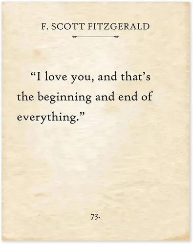 Miniatura 22 de F. Scott Fitzgerald - Por lo que vale la pena - Fondo de aspecto metálico - Impresión de página de libro de tipografía sin marco de 11x14 - Gran