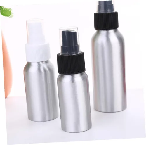 Miniatura 7 de Angoily 9pcs Refillable Perfume Bottle Travel Bottles Aluminum Spray Nozzle for Make-up Remover As Shownx3pcs