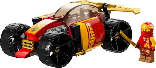 Miniatura 5 de LEGO NINJAGO Kai's Ninja Race Car EVO, juego de juguetes de construcción 2 en 1, los niños pueden construir un vehículo todoterreno o automóvil