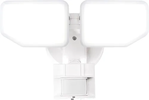 Miniatura 10 de Focos de seguridad LED de 30W con sensor de movimiento al aire libre, 180 grados, 2600 lm, 5100 K, resistente al agua ETL, foco detector de Negro