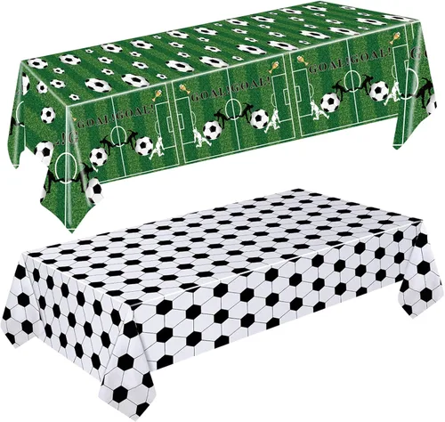Miniatura 8 de 2 manteles de plástico desechables de 54 x 108 pulgadas, manteles de fiesta mexicana, decoración de fiesta, manteles rectangulares para fiestas