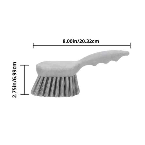 Miniatura 4 de SPARTA 40541EC03 - Cepillo de plástico para fregar, cepillo utilitario, cepillo de cocina con agujero para colgar para limpiar, 8 pulgadas