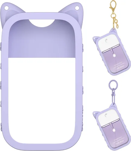 Miniatura 16 de Sonnorel Funda de silicona compatible con el spray desinfectante de manos Touchland (apto para 1 onza líquida/1.0 fl oz Ver)