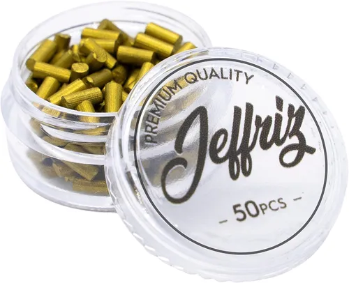 JEFFRIZ - Paquete de 50 pedernales universales para encendedor compatible con Zippo y Clipper