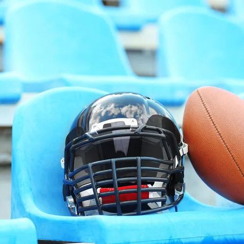 Miniatura 7 de Kanayu 2 viseras de fútbol para jóvenes y adultos, casco de lacrosse, protección ocular para deportes de fútbol