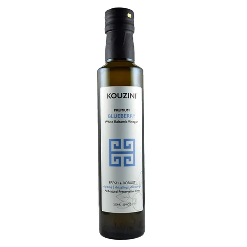 Miniatura 12 de Kouzini Vinagre balsámico de lima jalapeño blanco ultra premium, aderezo italiano dulce y grueso para ensalada, vinagre orgánico de módena - 8.5 fl