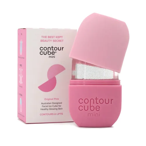 Miniatura 11 de Contour Cube Mini rodillo de hielo revolucionario para esculpir y deshinchar - Rodillo de hielo facial y masajeador - Molde de hielo para la cara