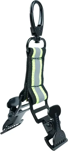 Miniatura 11 de KUNN Correa de guante de bombero, clips de soporte de guante de seguridad para el trabajo con clip de cocodrilo Naranja