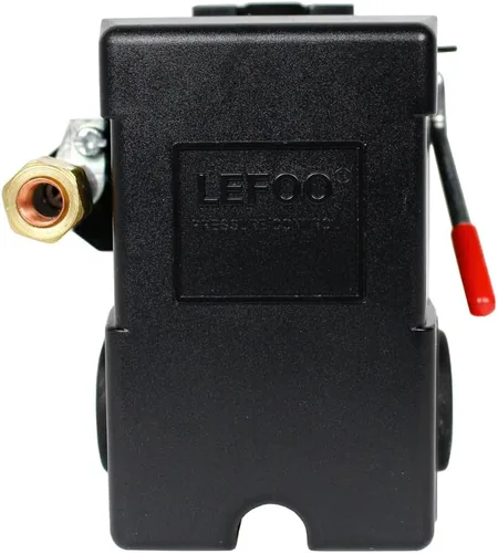 Miniatura 5 de Válvula de control resistente 140-175 PSI del interruptor de presión del compresor de aire de 4port 26 amperios