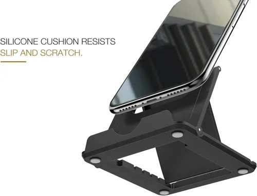 Miniatura 5 de MoKo Soporte para teléfono/tableta, soporte plegable para tableta compatible con iPhone 17/17 Air/17 Pro/17 Pro Max, iPhone 16/Pro/Pro Max/Plus