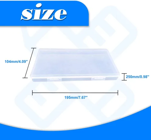 Miniatura 5 de SPEEDWOX Estuche de almacenamiento para máscaras, paquete de 2 unidades, caja de almacenamiento portátil para mascarillas, organizador