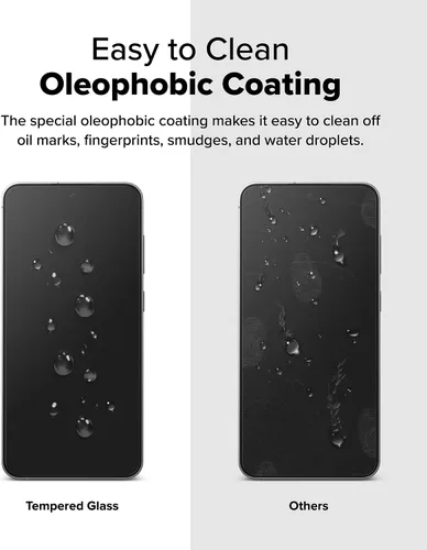 Miniatura 6 de Ringke Vidrio templado Easy Slide [súper fácil de instalar] compatible con Samsung Galaxy S24 FE, protector de pantalla, compatible con fundas