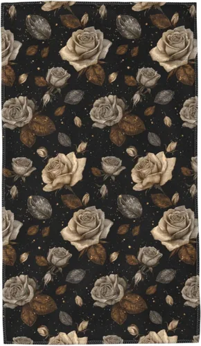 Miniatura 27 de Toalla de mano con diseño de calabaza y otoño, para la cara, 27.5 x 15.7 pulgadas, microfibra de secado rápido, suave, absorbente, para baño, playa
