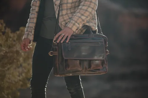 Miniatura 6 de Buffalo Leather Pilot Bag
