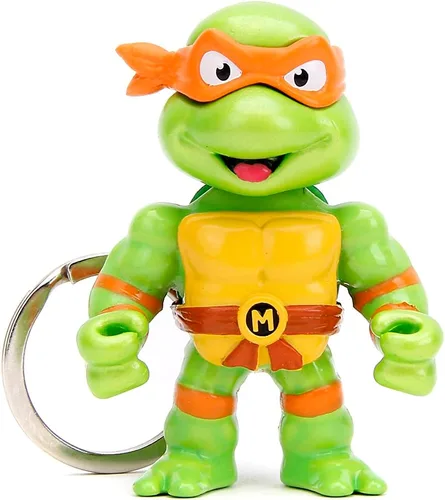 Miniatura 4 de Jada Toys - Teenage Mutant Ninja Turtles - Figuras fundidas a presión de 2.5 pulgadas, 4 unidades, figuras coleccionables con llavero, regalo