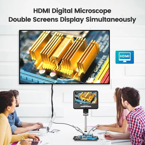 Miniatura 3 de Andonstar Microscopio digital HDMI AD207S-Pro, microscopio de soldadura, microscopio de moneda para monedas de error, kit de microscopio electrónico