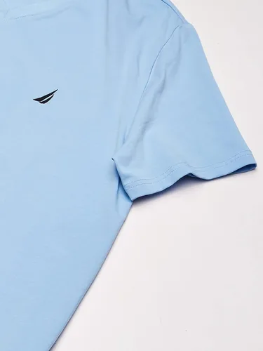 Miniatura 3 de Nautica Camiseta de manga corta con cuello en V para hombre Gris