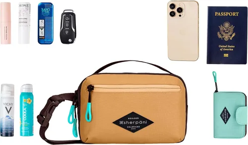 Miniatura 9 de Sherpani Hyk - Bolsa de cinturón ligera, cangurera de viaje, bolsa cruzada para mujer, protección RFID, Esfera solar., Hyk