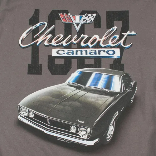 Miniatura 5 de Popfunk Camiseta clásica para coche Chevy Camaro 1967