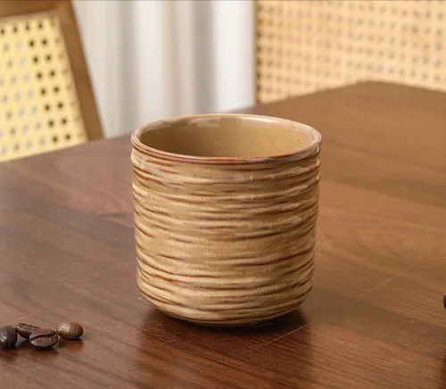 Miniatura 8 de Tazas de té japonesas retro de cerámica, tazas de vino, tazas de agua, restaurantes, oficinas en casa blanco Vientre de pescado blanco