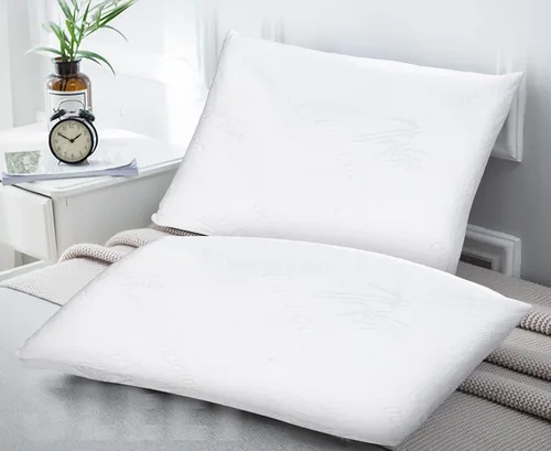 Miniatura 5 de Slumberfy - Protector de almohada de bambú impermeable de tamaño estándar, fundas de almohada premium con protección contra alergias, funda