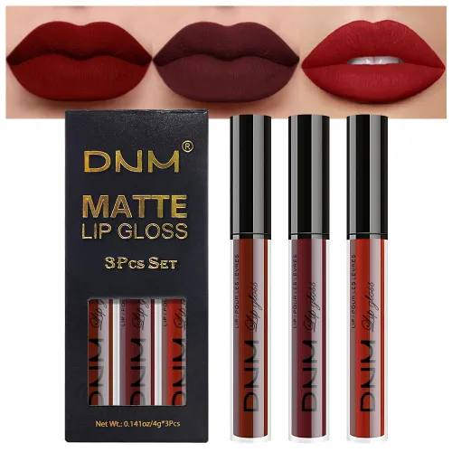 Miniatura 30 de evpct 2 Piezas Lápiz Labial Líquido Verde Esmeralda con Brillo Glitter, Brillo Labial Tinte y Delineador de Labios Retráctil, Set de Maquillaje