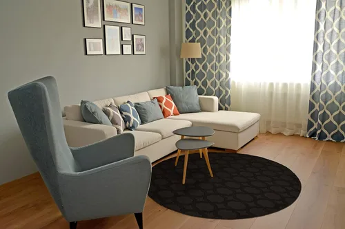 Miniatura 158 de Garland Rug Sparta - Alfombra antideslizante de polipropileno de 2 pies x 12 pies, color negro, ideal para salas de estar y pasillos, elegante