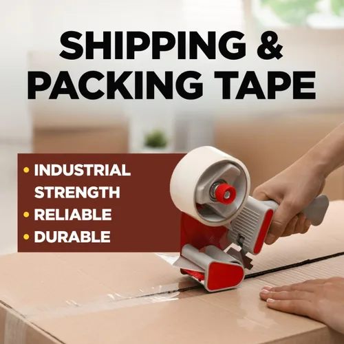 Miniatura 2 de Scotch Cinta de embalaje de grado comercial, 1.88 "x 54.6 yardas, para uso industrial resistente, 1 rollo (3750)