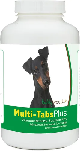Miniatura 394 de Healthy Breeds American Staffordshire Terrier Multi-Tabs Plus tabletas masticables 180