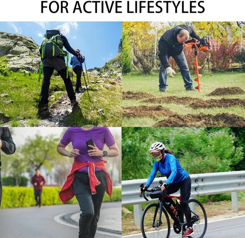 Miniatura 4 de Stretchactive - Pantalones elásticos unisex de secado rápido, pantalones elásticos Coolmance para mujeres y hombres, impermeables, transpirables