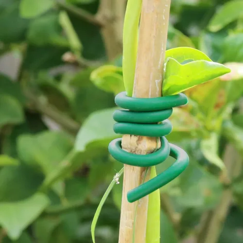 Miniatura 5 de Decoroca Lazos suaves para plantas de apoyo, alambre reutilizable impermeable de 65.6 pies, giro de jardín de 0.138 in, para plantas de interior y 1