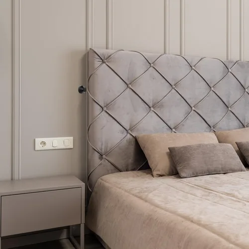 Miniatura 6 de 1 juego de dispositivo anti-ruido para cabecero de cama, estabilizador de cabecero de cama, tapón de marco de cama ajustable, tapones de cabecero