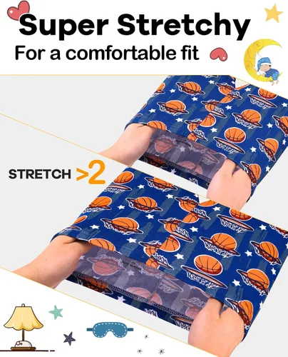 Miniatura 3 de DAUGHTER QUEEN Pijama para niños de 4 piezas, 100% algodón, talla 18 meses a 12 años