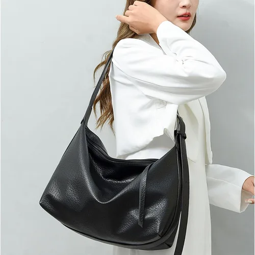 Miniatura 2 de Bolso de mano para mujer, estilo casual, con cremallera, grande, cruzado, hobo, bolso de hombro, bolso de trabajo a la moda para mujer