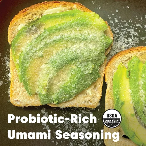 Miniatura 6 de Wilderness Poets, Miso Nooch - Condimento orgánico 100% seco de garbanzos Miso Umami - Espolvorea sobre todo. Orgánico, vegano, sin soja, rico