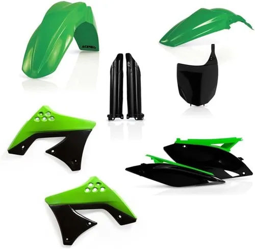 Miniatura 2 de Acerbis Kit completo de plástico - Compatible con Kawasaki KX250F (09-12) - Verde