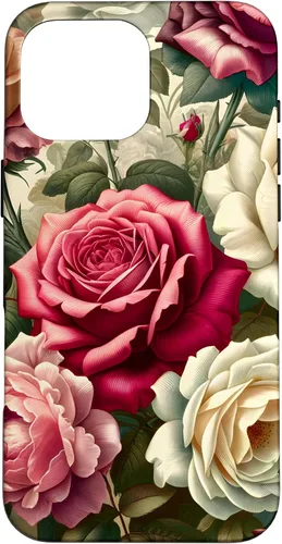 Miniatura 17 de Funda con diseño floral para iPhone 11 Pro Max, diseño victoriano vintage