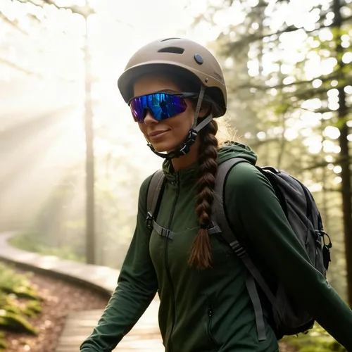 Miniatura 6 de SEKKAF Gafas de sol deportivas polarizadas para hombres y mujeres, protección UV, ligeras, para correr, ciclismo, almohadillas antideslizantes