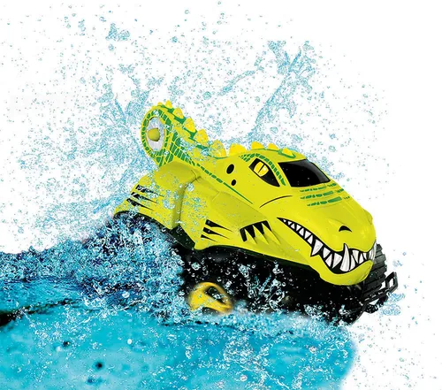 Miniatura 5 de Kid Galaxy anfibia RC Car Mega morfismo cocodrilo. Todo terreno Control Remoto Juguete, 49 MHz.