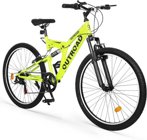 Miniatura 10 de 26 Inch Mountain Bike for Adult Men Women, 7 Speed Mountian Bicycle with Dual V Brake Suspension MTB Bicycle, Multiple