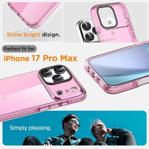 Miniatura 305 de AICase Funda protectora para iPhone 16 compatible con iPhone 16, delgada, ligera, transparente [no amarillenta] Diseño vibrante