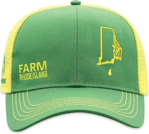 Miniatura 143 de John Deere Gorra de béisbol con logotipo y malla trasera con contraste, para hombre