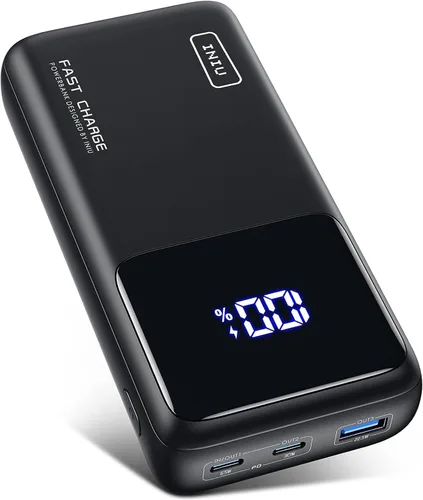 Miniatura 2 de INIU Banco de energía, 25000mAh 65W USB C cargador portátil y cargador inalámbrico, estación de carga inalámbrica rápida con certificación Qi de 15 W